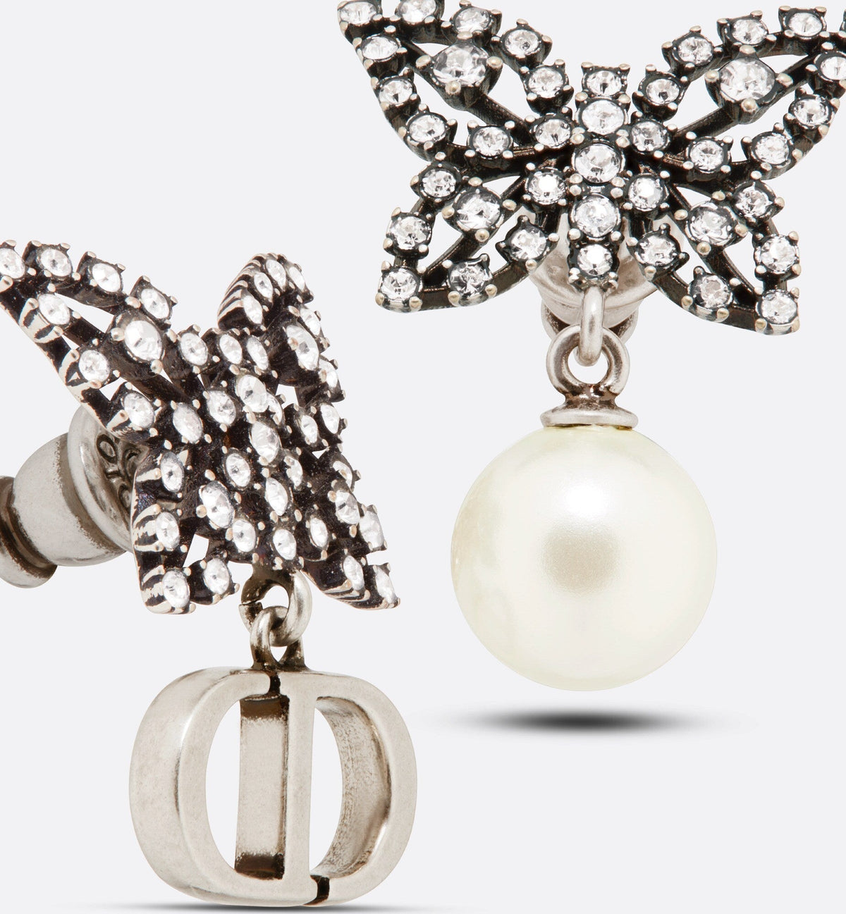 18K Dior Papillon De Nuit Earrings