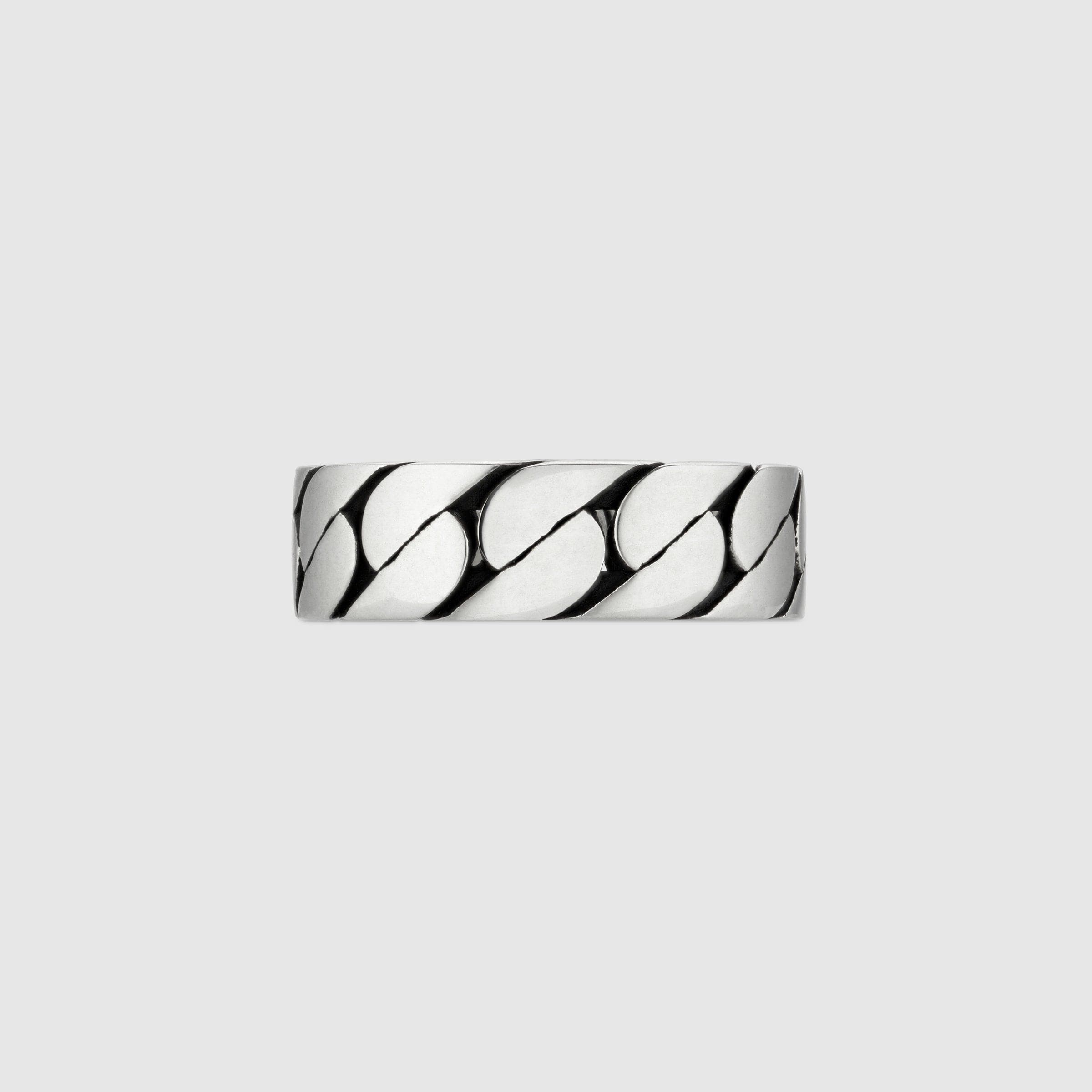 Double Gucci Interlocking Gucci Wide Ring