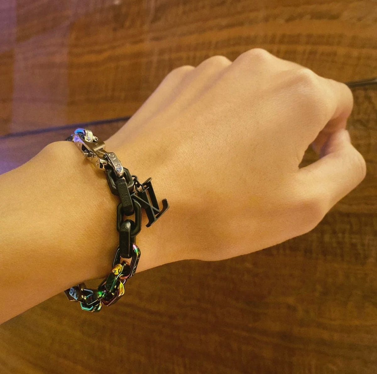 18K Louis Vuitton Street Style Chain Bracelet