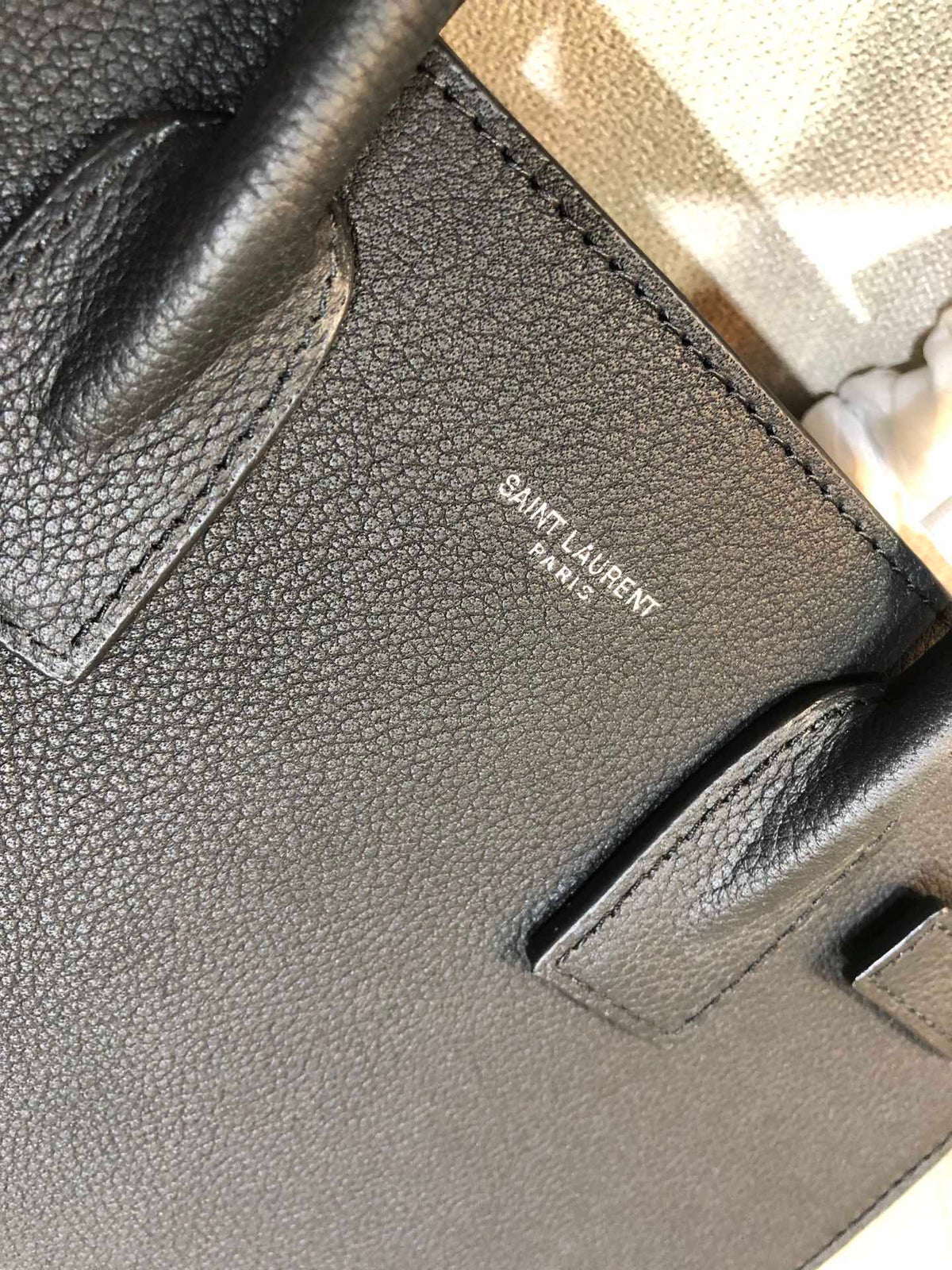SAC DE 26 HANDBAG BLACK CALFSKIN