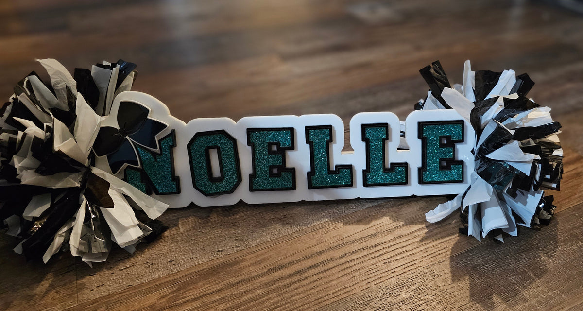 Small Cheer Spirit Stick Personalized with logo